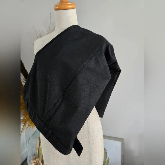 Marella Dress Ankle Pants w Metallic Shimmer sz 8 - Picture 3 of 5